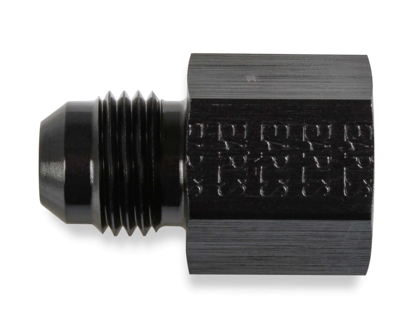 Earls -6 AN Male to 14mm x 1.50 Female - Black - AT9894DBHERL
