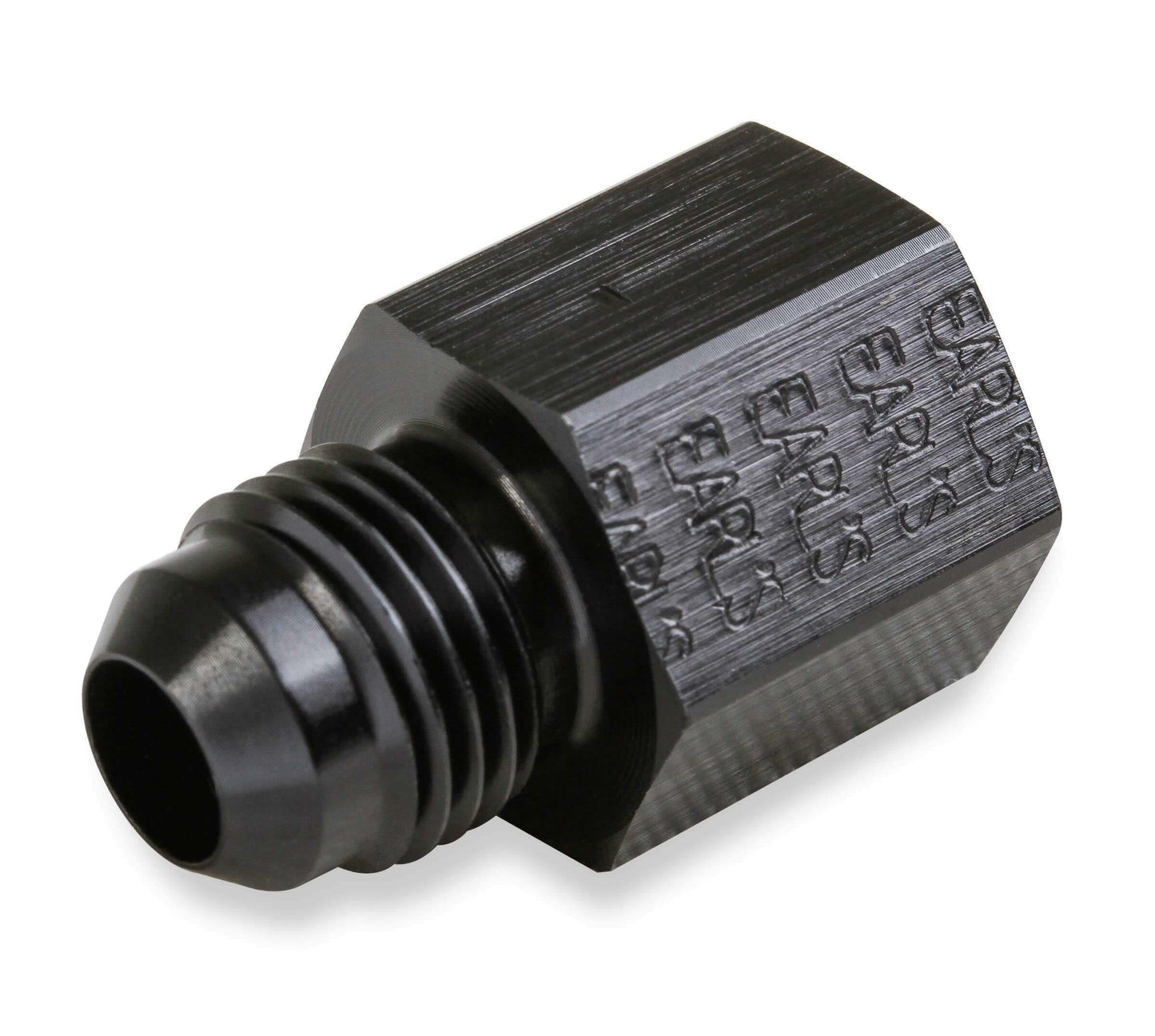 Earls -6 AN Male to 14mm x 1.50 Female - Black - AT9894DBHERL
