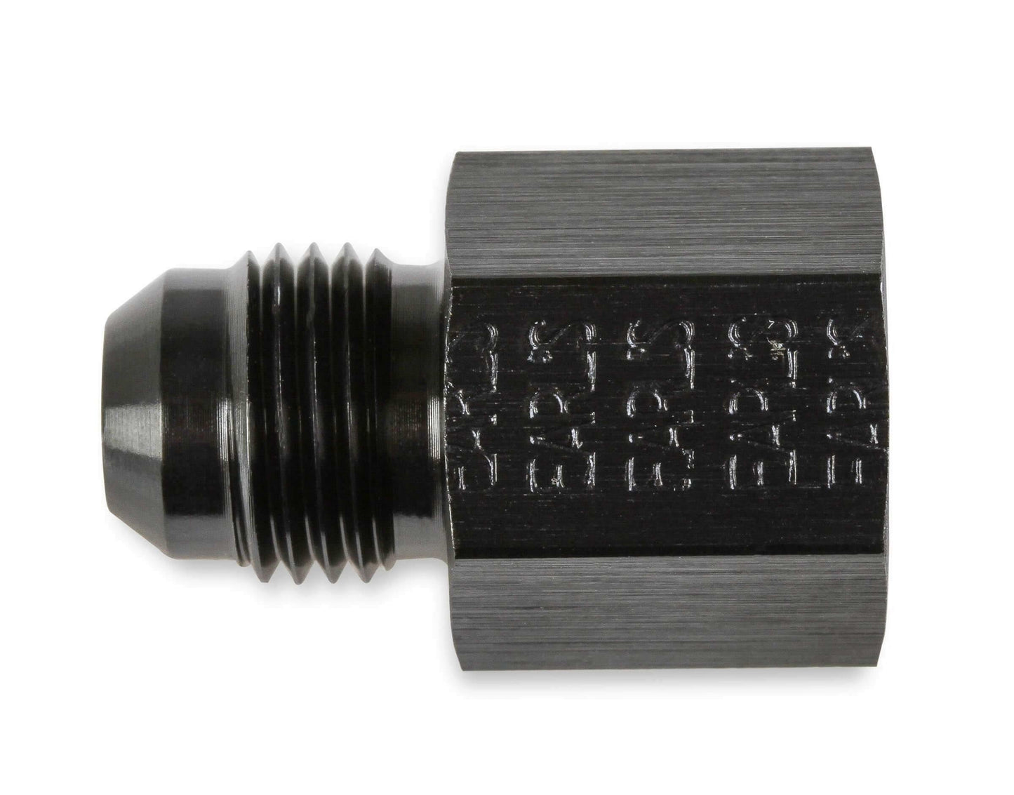 Earls -6 AN Male to 16mm x 1.50 Female - Black - AT9894DBJERL