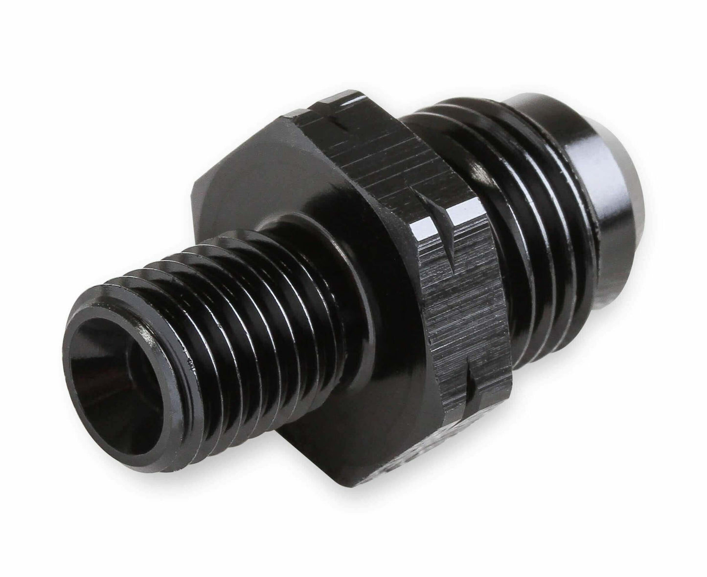 Earls Straight Male AN -6 to 12mm x 1.5 - Black - AT9919DFGERL