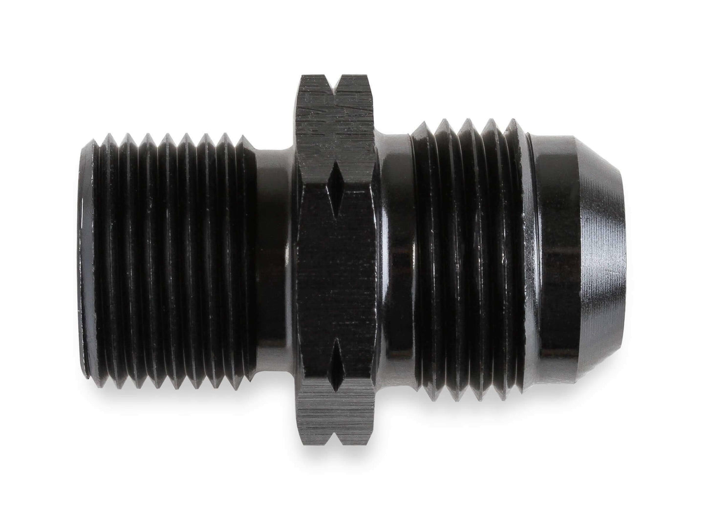 Earls Straight Male AN -8 to 12mm x 1.5 - Black - AT9919EFGERL