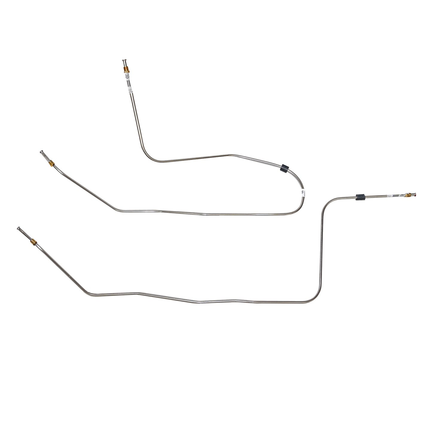 Fits 67 Buick Skylark w/ Turbo-Hydramatic 400 Transmission Cooler Line Stainless-ATC6705SS - Transmission Lines Car Part People