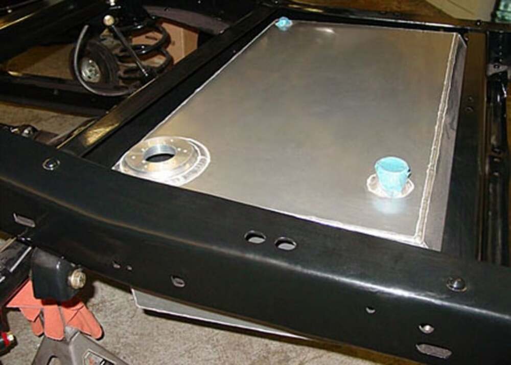 Fits 1969-72 Blazer Gas Tank-Underbed-Aluminum-Top Fill- Gallon ATK6372TOPFILL