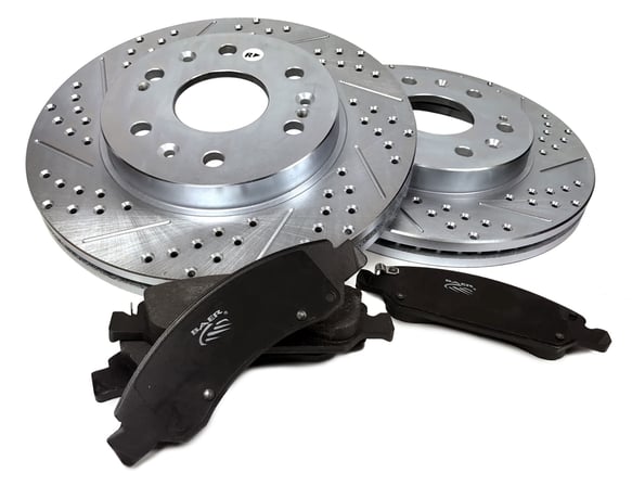 2004-2009 XLR Claw Rotor/Pad Combo Kit, F 55045-0732