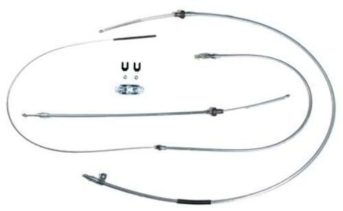 Fits 70 Dodge Challenger 3 piece Parking Brake Cable Kit-BCE04