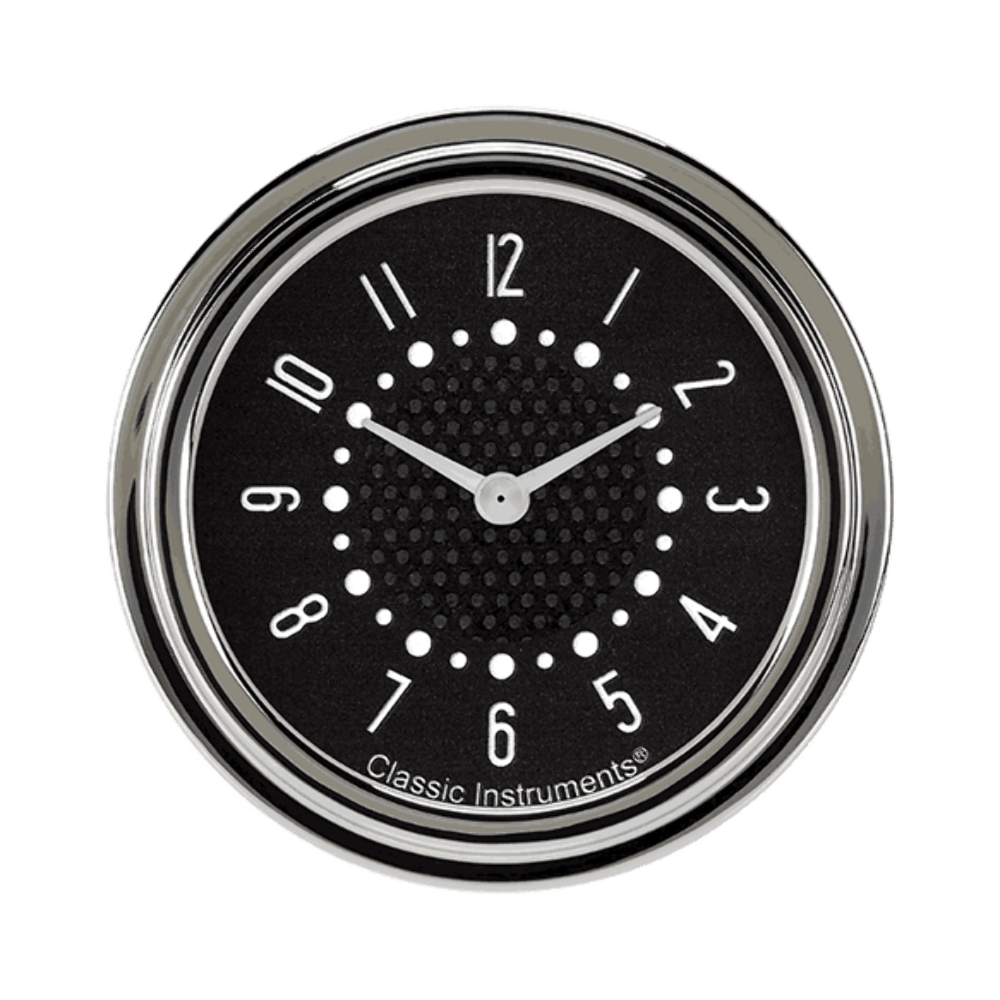 Bel Era III Matching Black 2 5/8" Clock BET92B