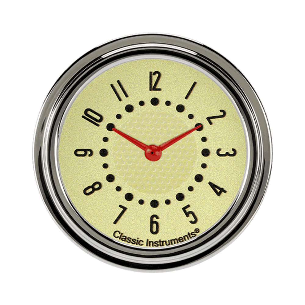 Bel Era III Matching Tan 2 5/8" Clock BET92T