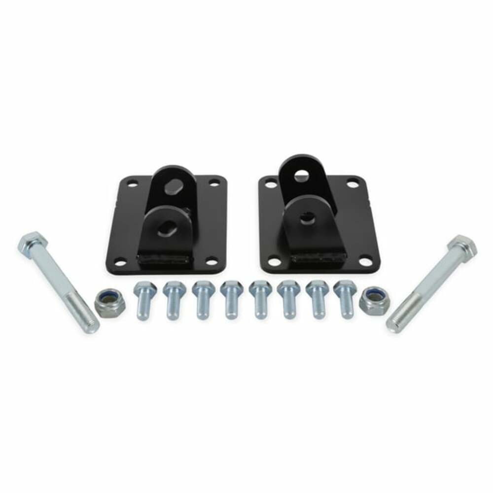 Fits 1996-2004 Ford Mustang; Hooker BlackHeart Engine Mount Brackets - BHS504