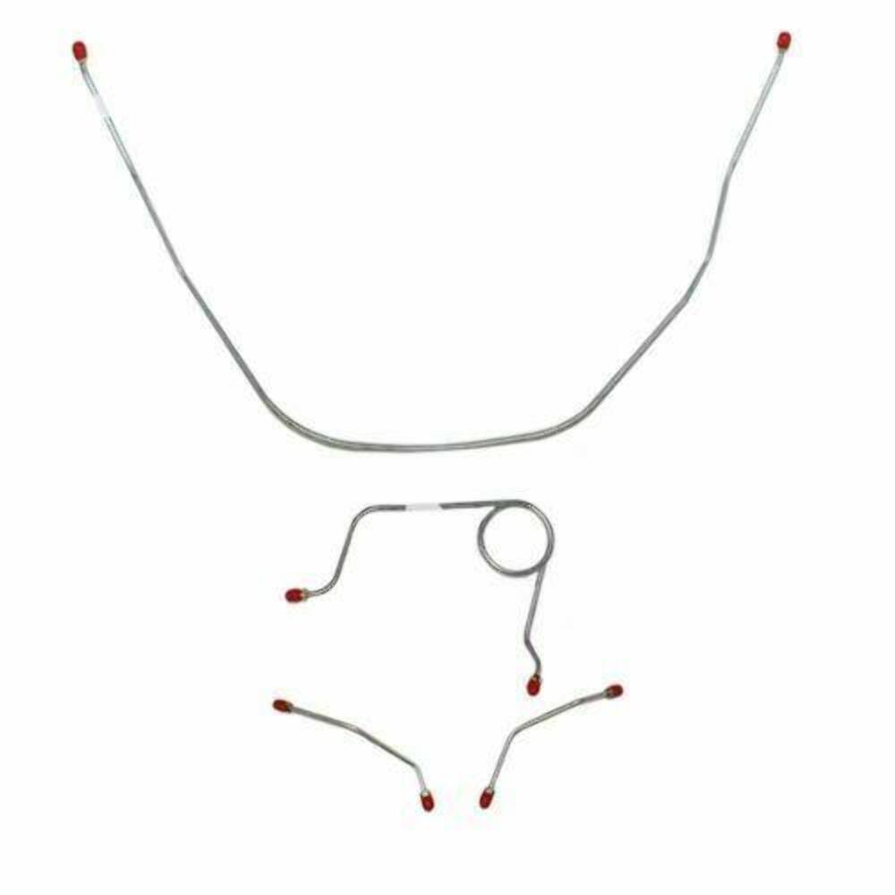 1958 Chevrolet Bel Air Front Brake Line Kit Standard Brakes - BKT5801OM - Front Lines Car Part People