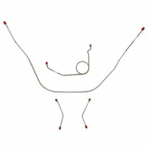1959-61 Chevrolet Bel Air Front Brake Line Kit Standard Brakes - BKT5901SS