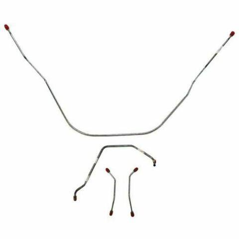 1962-64 Chevrolet Bel Air Front Brake Line Kit Standard Brakes - BKT6201SS