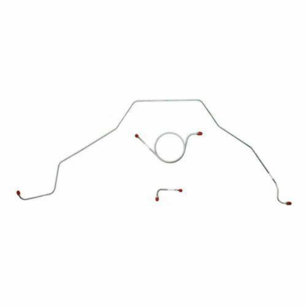1966 Chevrolet Bel Air Front Brake Line Kit Power Brakes - BKT6602OM - Front Lines Car Part People