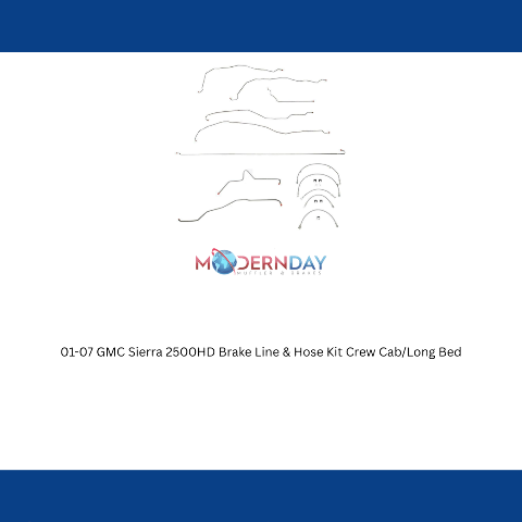 For Chevy Silverado 2500 HD 2001-07 Complete BrakeLine & Hose LongBed-BLH10-CPP