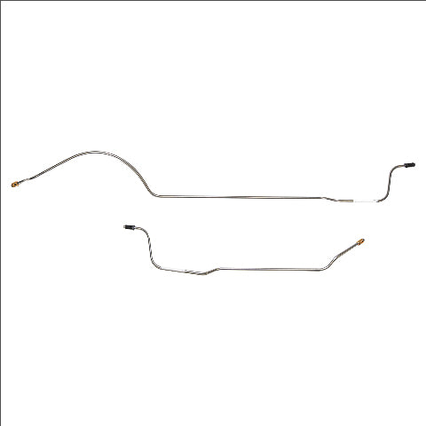 1967 Dodge Charger Complete Brake Line and Hose Kit Standard Drum Brakes BLH102OM