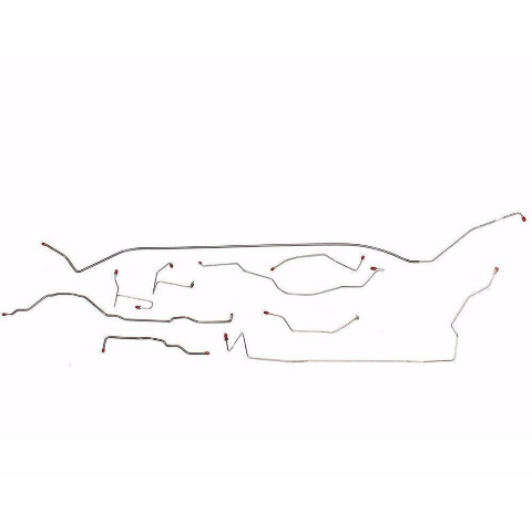 Complete Brake Line & Hose Kit For 03-04 Jeep Grand Cherokee After 04/27/2003 St