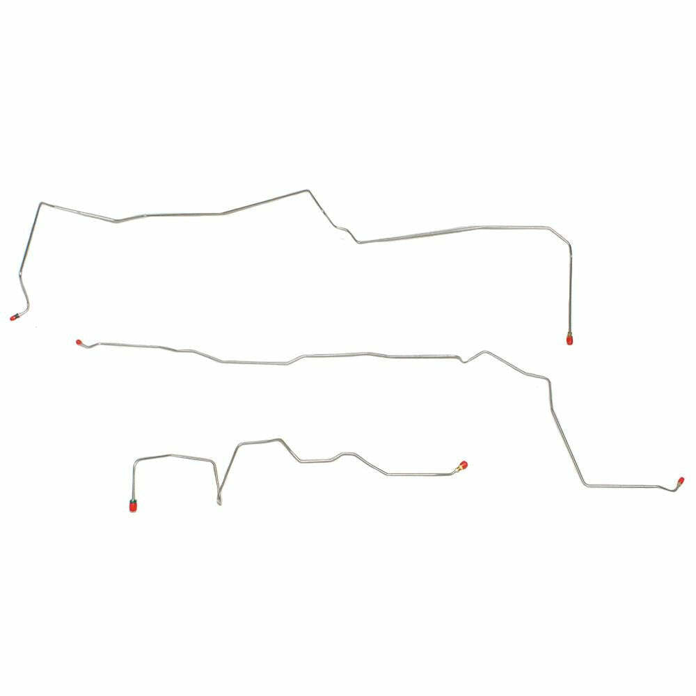 96-98 Ford Mustang GT Brake Line & Hose Kit w/ ABS BLH15 - Brake Line and Hose Kit Car Part People