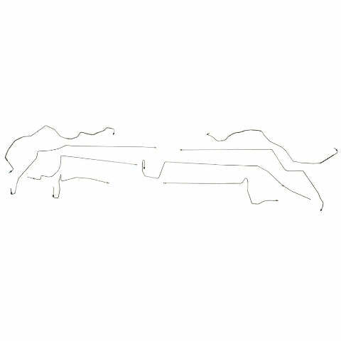 For Toyota Tundra Limited 2007-14 BrakeLine&Hose 4WD ShortBed CrewCab-BLH42-CPP