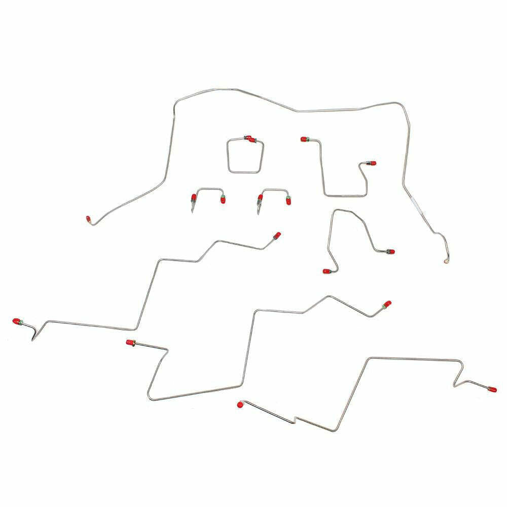 98-01 Dodge Ram 2500 Brake Lines & Hose Kit 4WD Ext Cab/Short Bed Non Dually - Brake Line and Hose Kit Car Part People