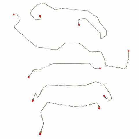 For Pontiac G5 2007-2010 Complete Brake Line & Hose Kit -BLH91-CPP