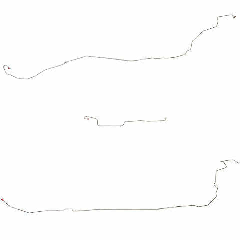 For Pontiac G5 2007-2010 Complete Brake Line & Hose Kit -BLH91-CPP