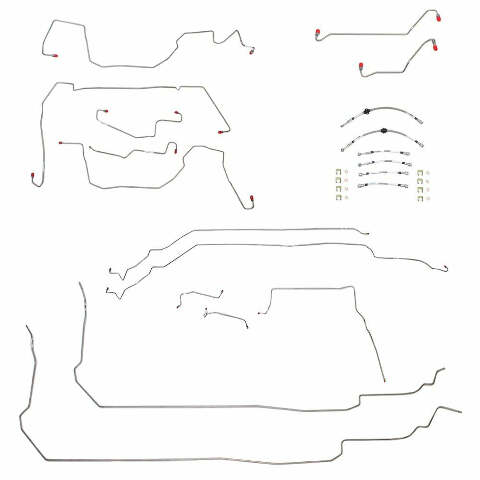 04-06 Pontiac GTO Brake Line & Hose Kit