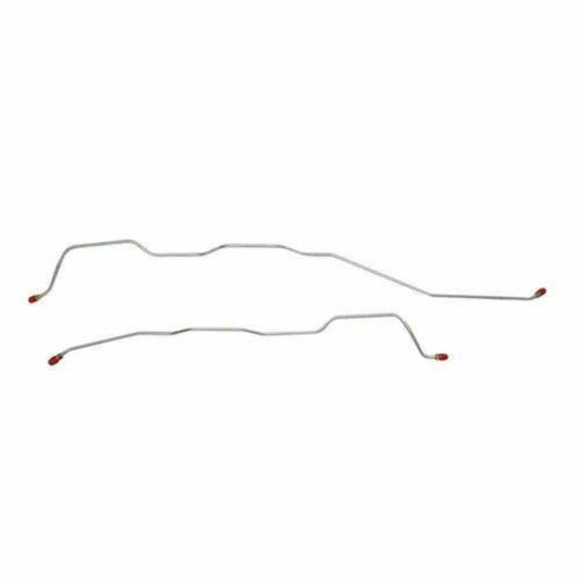 1965-69 Chevrolet Bel Air Rear Axle Brake Lines Standard Brakes - BRA6501OM