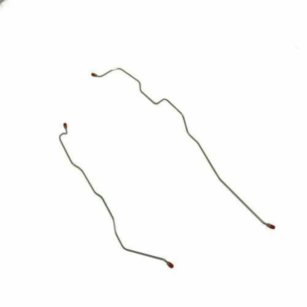 1967-69 Chevrolet Bel Air Rear Axle Brake Lines Heavy Duty Suspension BRA6701SS - Rear Lines Car Part People