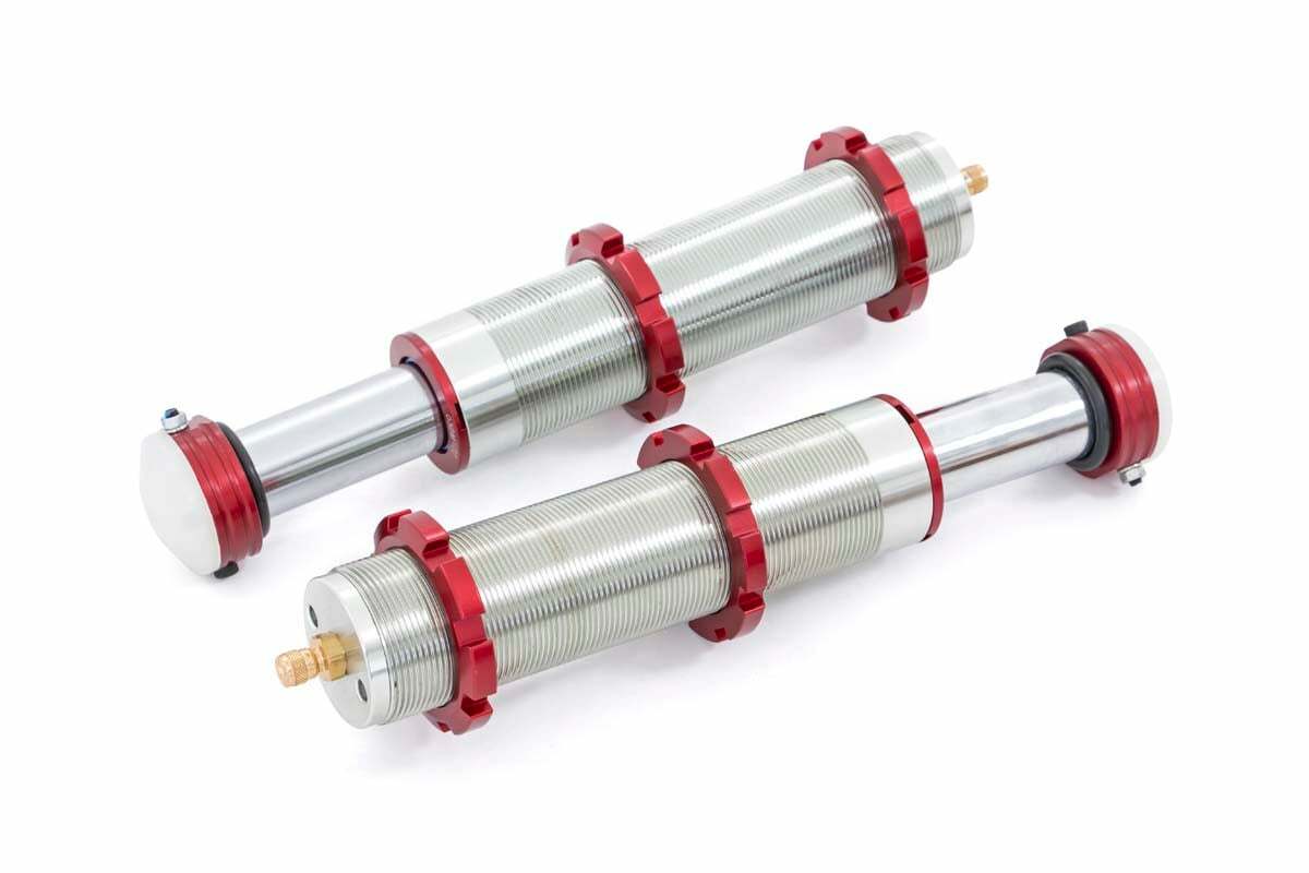 Fits Jeep Gladiator JT/Wrangler JK & JL Hydraulic Travel Bump Stop Pair; BST3000