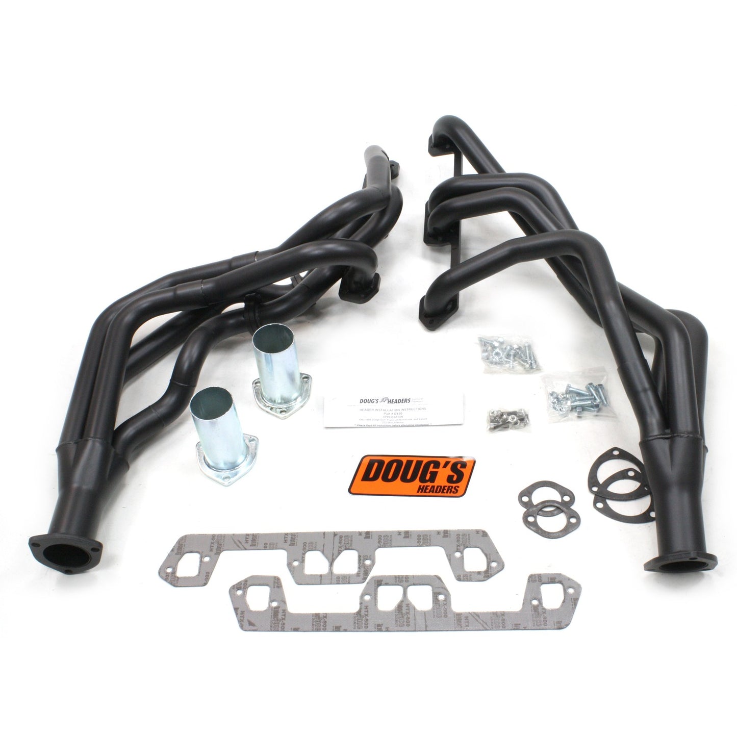 Long Tube Headers for 63-66 Mopar A Body 273-360 LA Motor 1-5/8in Primary D450-B