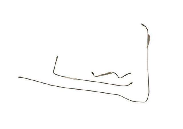 1964-67 Chevrolet El Camino Rear Air Shock Lines Stainless - CAS6401SS