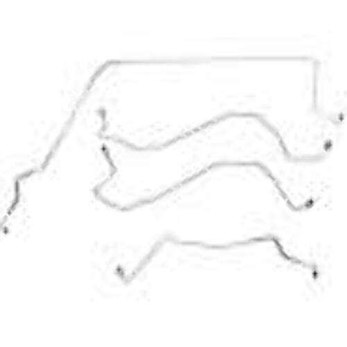 Pontiac Bonneville 2000-2003 Complete Brake Line Kit ABS 4W Disc Steel CBK0001OM-CP