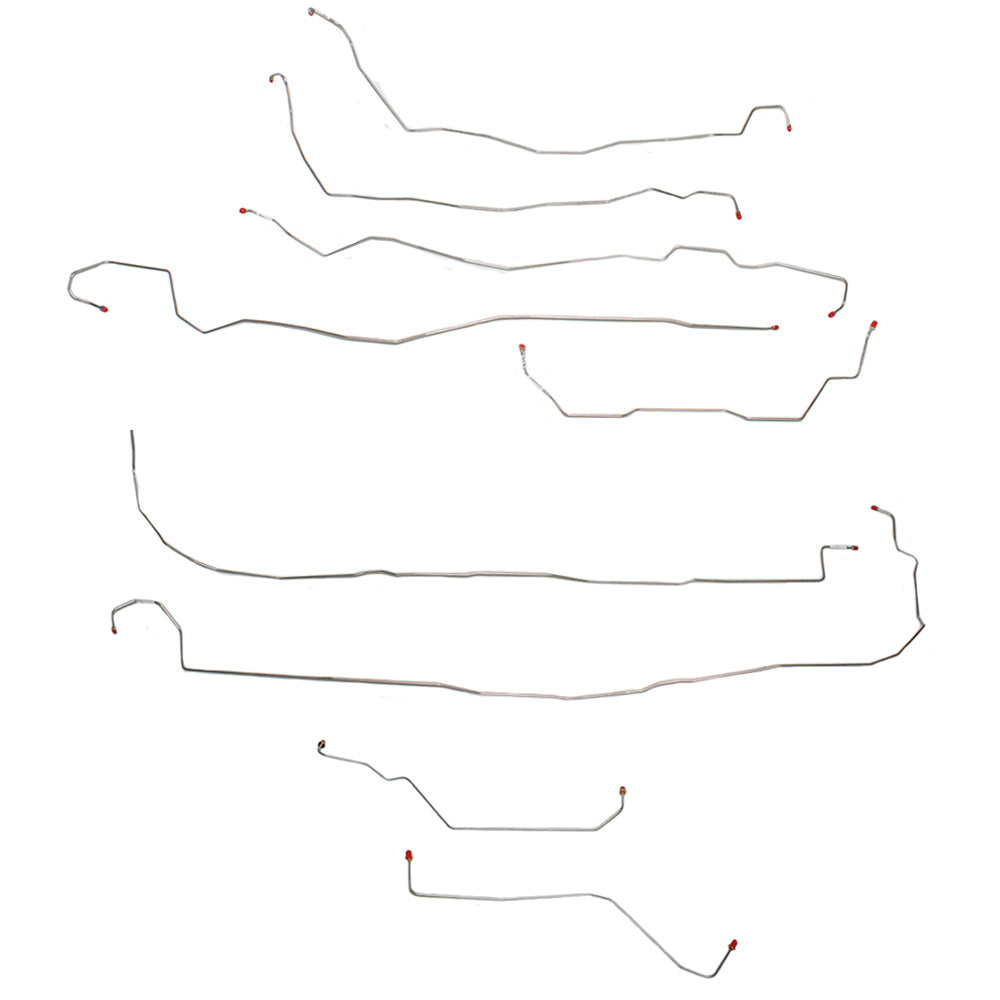 For Hummer H2 2003-2007 Complete Brake Line Kit Steel CBK0003OM-CP