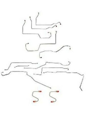 For Oldsmobile 88 1996-1999 Complete Brake Line Kit -CBK0009OM-CPP