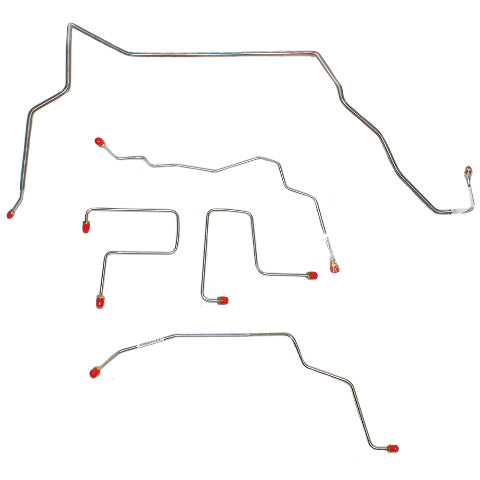 For GMC Jimmy 2001-2005 Complete Brake Line Kit ZR2 4WD CBK0011OM-CP