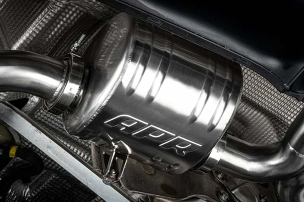 Fits 2017-24 718 Boxster Porsche Catback Exhaust Left Muffler-2.0/2.5T CBK0028