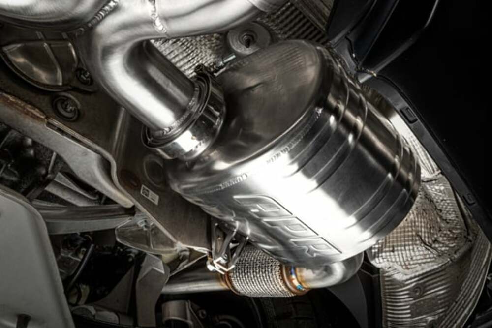 Fits 2017-24 718 Boxster Porsche Catback Exhaust Right Muffler-2.0/2.5T CBK0029