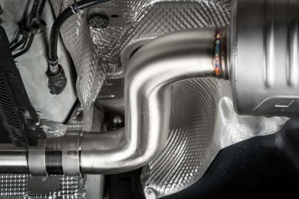 Fits 2020-21 GTI Volkswagen APR Catback Exhaust System -GTI TRC(MK7.5) CBK0038