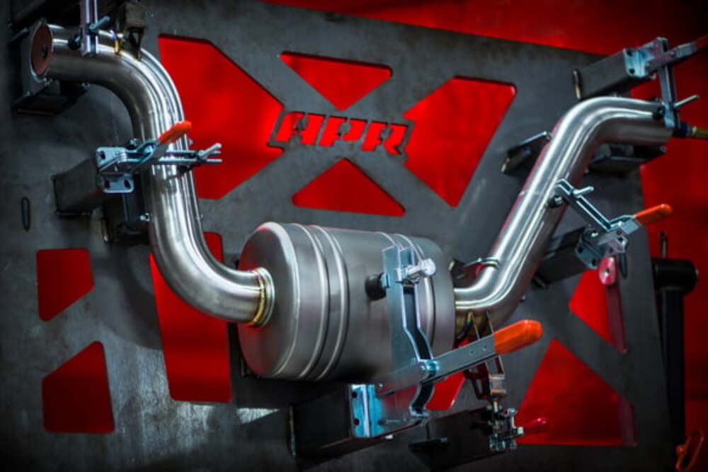 Fits 2020-21 GTI Volkswagen Catback Exhaust System & Front Muffler(MK7.5)CBK0039