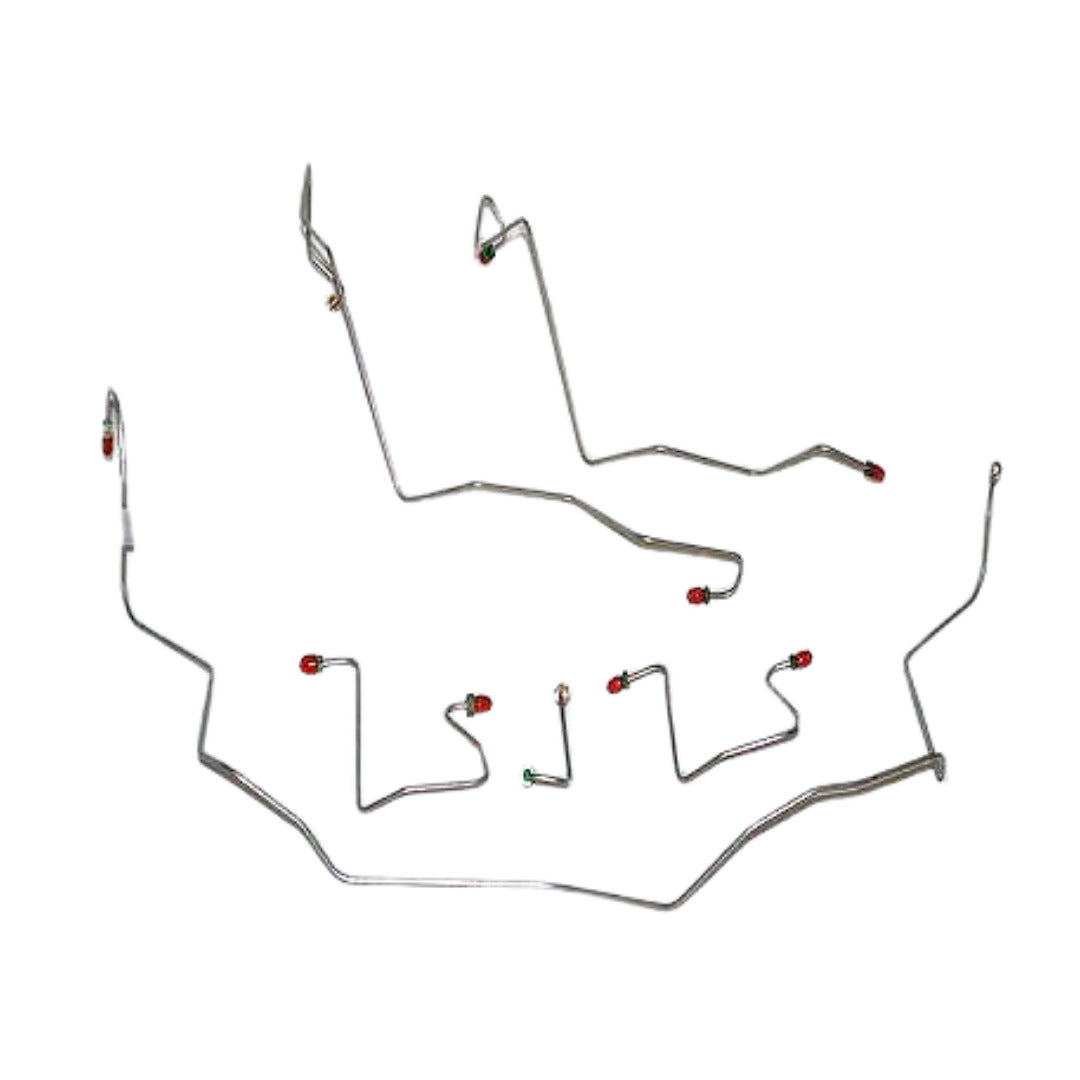 Brake Line Kit For Dodge Ram 2500 98-01 4WD ShortBed ExtCab RWABS-CBK0048SS - Complete Brake Line Kit Car Part People