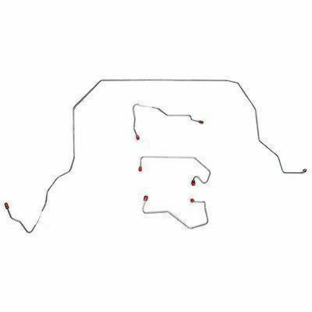 1997-01 Ford Expedition Brake Line Kit 4WD Steel - CBK0050OM - Complete Brake Line Kit Car Part People