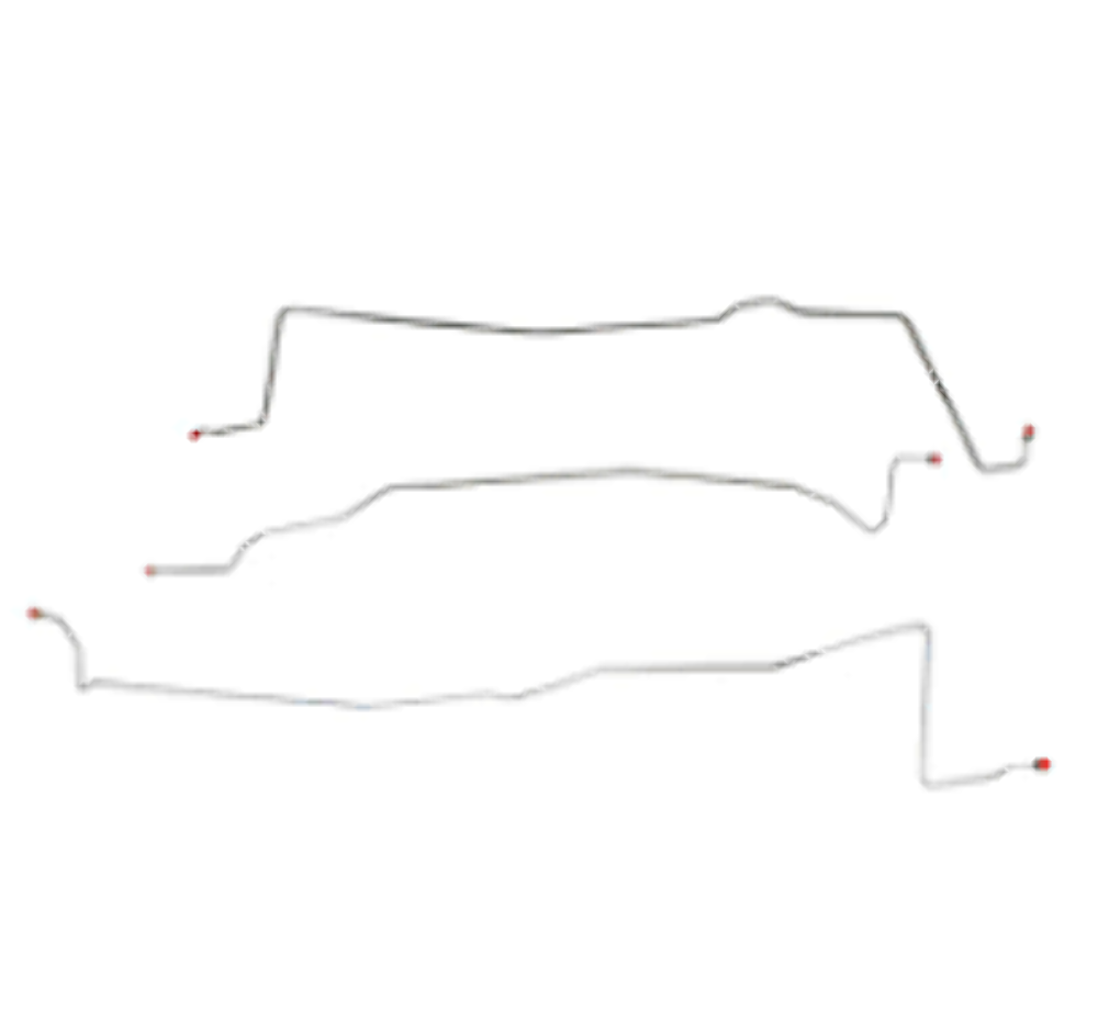 97-01 Ford Expedition/Navigator; 4x4 Complete Brake Line Kit; S/S CBK0050SS - Complete Brake Line Kit Car Part People