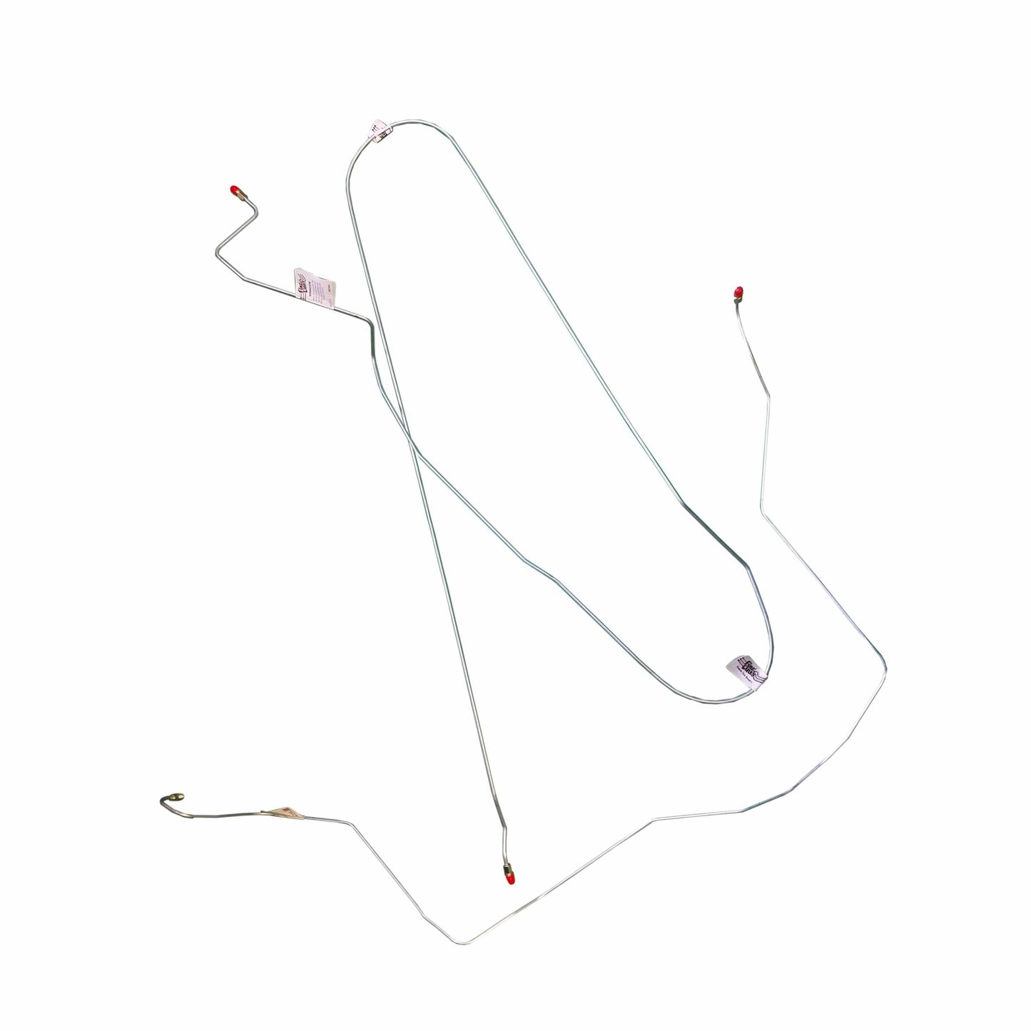 98-01 Dodge Ram 3500 Brake Line Kit 4WD Reg Cab/Long Bed AWABS Dually Drum Brake - Complete Brake Line Kit Car Part People