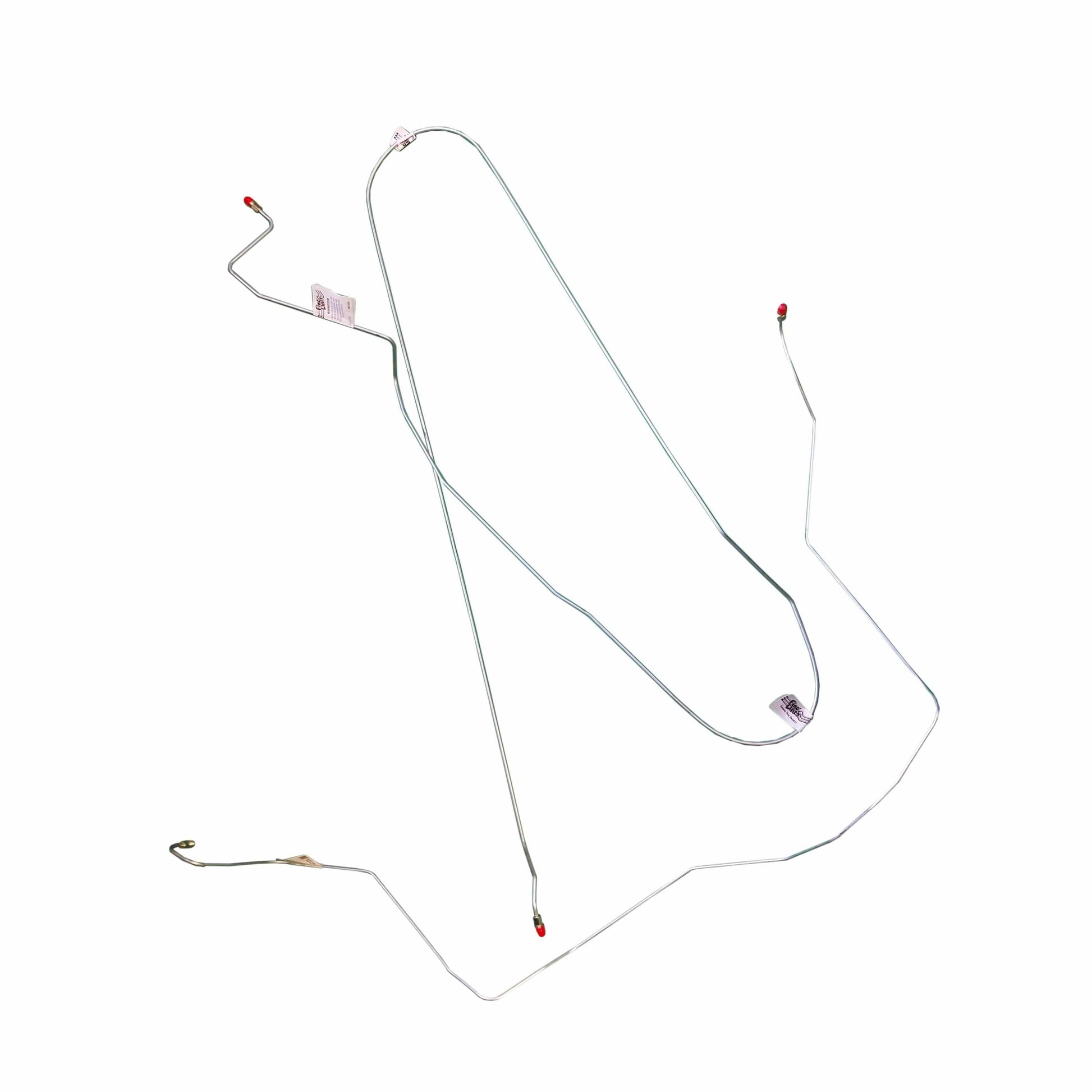 98-01 Dodge Ram 3500 Brake Line Kit 4WD Reg Cab/Long Bed AWABS Dually Drum Brake - Complete Brake Line Kit Car Part People