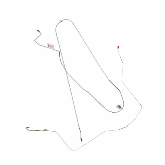 98-01 Dodge Ram 3500 Brake Line Kit 4WD Reg Cab/Long Bed AWABS Dually Drum Brake - Complete Brake Line Kit Car Part People