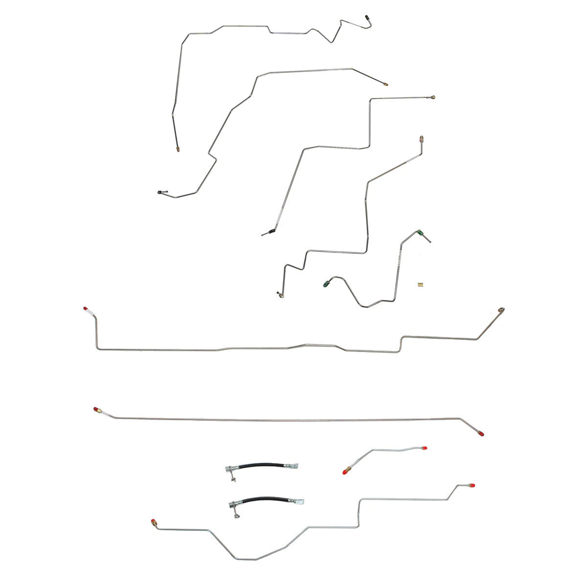 2002-05 Dodge Ram 1500 Brake Line Kit Quad Cab/Short Bed 4x4 Rear-ABS CBK0059OM
