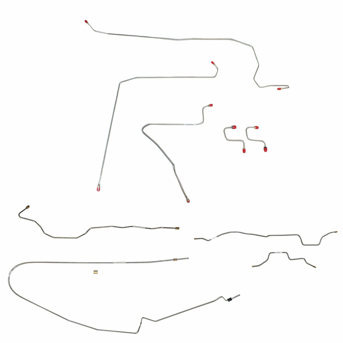 93-95 Jeep Wrangler Brake Line Kit Non ABS - Complete Brake Line Kit Car Part People
