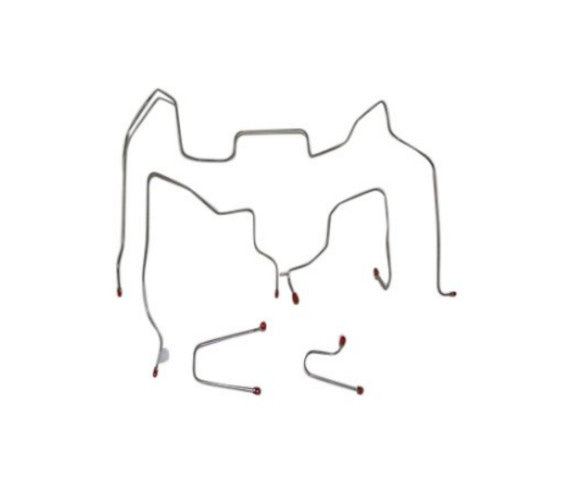 95-98 Chevrolet Silverado K1500 Brake Line Kit Reg Cab/Long Bed