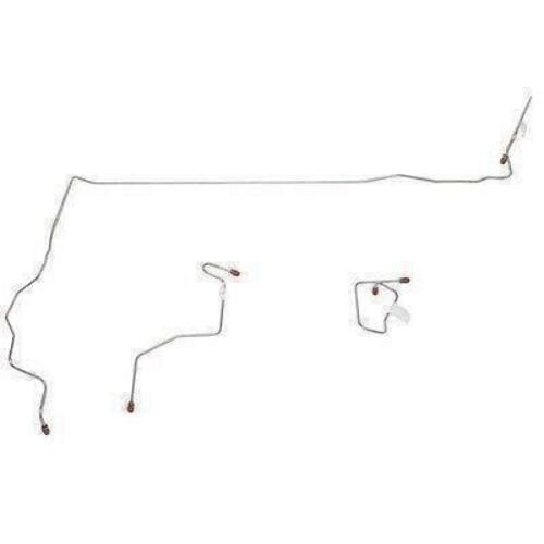 06-10 Hummer H3 Brake Line Kit Stainless Steel