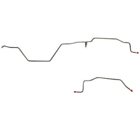 95-97 Dodge Ram 2500/3500 4WD Reg Cab/Long Bed RWABS Complete Brake Line Kit Steel