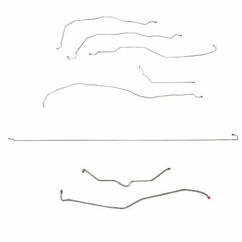 01-07 Chevrolet Silverado 2500 HD Brake Line Kit Ext Cab/Short Bed